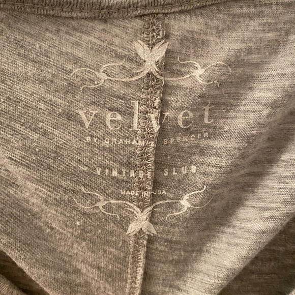 Velvet T-Shirt Dress - Picture 3 of 4